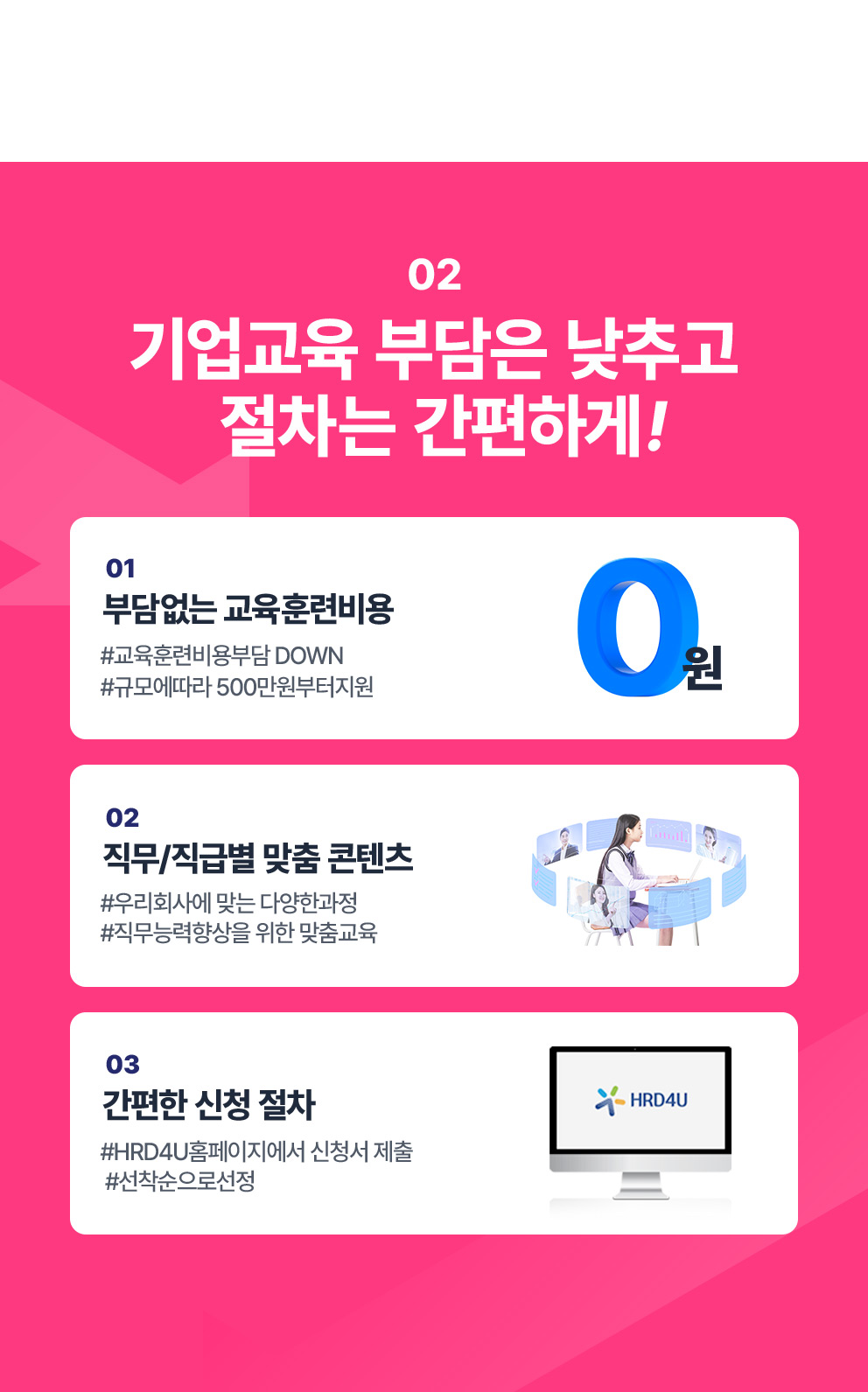 교육부담 낮추고 절차는 간편하게